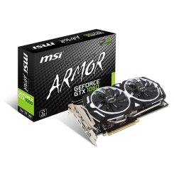 Відеокарта MSI GeForce GTX 1060 ARMOR 3072MB (GTX 1060 ARMOR 3G V1) (Відновлено продавцем, 823241)