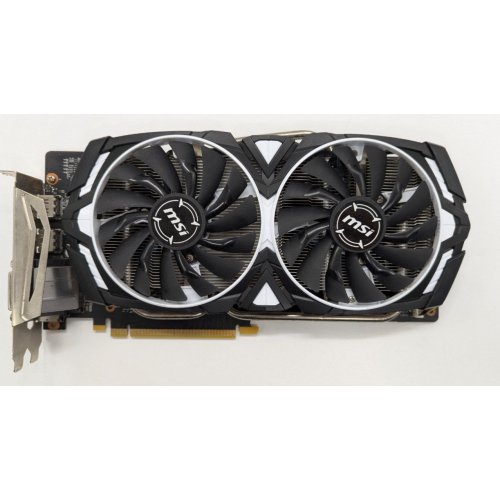 Відеокарта MSI GeForce GTX 1060 ARMOR 3072MB (GTX 1060 ARMOR 3G V1) (Відновлено продавцем, 823241) купити в Україні: Київ, Львів, Хмельницький, Тернопіль | Перевірка сумісності, низька ціна, відгуки, характеристики від TELEMART фото