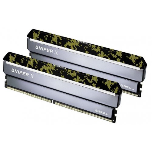 Продати ОЗП G.Skill DDR4 16GB (2x8GB) 2400Mhz Sniper X Digital Camo (F4-2400C17D-16GSXK) Black за Trade-In у інтернет-магазині Телемарт - Київ, Дніпро, Україна фото