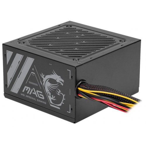 Уцінка блок живлення MSI MAG 500W (A500N-H) (Вітринний зразок, 823523) купити в Україні: Київ, Львів, Хмельницький, Тернопіль | Перевірка сумісності, низька ціна, відгуки, характеристики від TELEMART фото