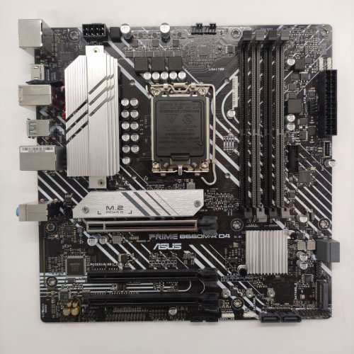 Материнська плата Asus PRIME B660M-A D4 (s1700, Intel B660) (Відновлено продавцем, 823529) купити в Україні: Київ, Львів, Хмельницький, Тернопіль | Перевірка сумісності, низька ціна, відгуки, характеристики від TELEMART фото