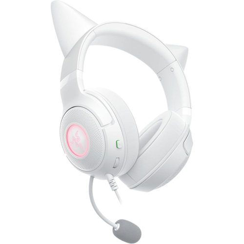 Уцінка навушники Razer Kraken Kitty V2 (RZ04-04730600-R3M1) White (Сліди використання, 823530) купити в Україні: Київ, Львів, Хмельницький, Тернопіль | Низька ціна, відгуки, характеристики від TELEMART фото