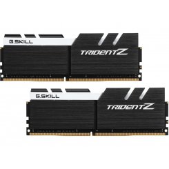 ОЗП G.Skill DDR4 32GB (2x16GB) 3200Mhz Trident Z (F4-3200C15D-32GTZKW) Black/White