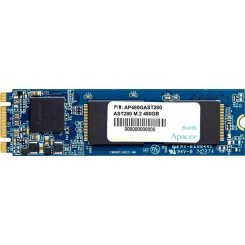 Ssd-диск Apacer AST280 480GB M.2 (2280 SATA) (AP480GAST280-1) (Відновлено продавцем, 823541)