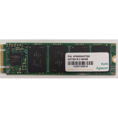 Ssd-диск Apacer AST280 480GB M.2 (2280 SATA) (AP480GAST280-1) (Восстановлено продавцом, 823541) купить в Украине: Киев, Днепр, Харьков, Одесса  | Проверка совместимости, низкая цена, отзывы, характеристики от TELEMART фото