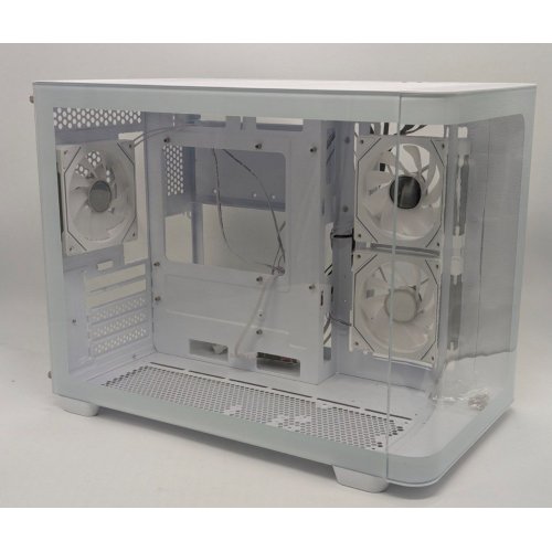 Корпус Aerocool P300C-G-V1 Tempered Glass без БЖ (ACCS-PN02033.21) White (Відновлено продавцем, 823556) купити в Україні: Київ, Львів, Хмельницький, Тернопіль | Перевірка сумісності, низька ціна, відгуки, характеристики від TELEMART фото