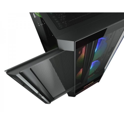 Корпус Cougar Duoface RGB Tempered Glass без БП Black (Восстановлено продавцом, 823576) купить в Украине: Киев, Днепр, Харьков, Одесса  | Проверка совместимости, низкая цена, отзывы, характеристики от TELEMART фото