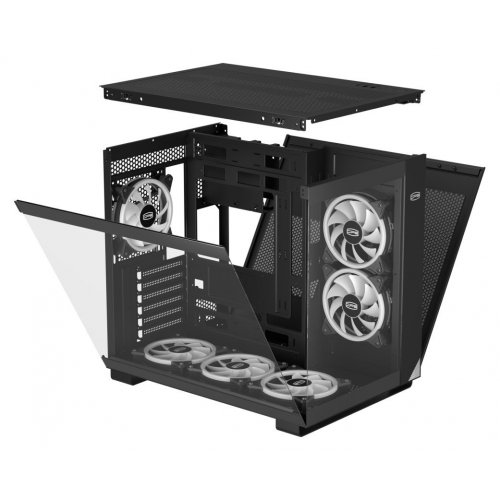 Уцінка корпус PCCooler C3 T500 ARGB Tempered Glass без БЖ Black (Сліди використання, 823579) купити в Україні: Київ, Львів, Хмельницький, Тернопіль | Перевірка сумісності, низька ціна, відгуки, характеристики від TELEMART фото