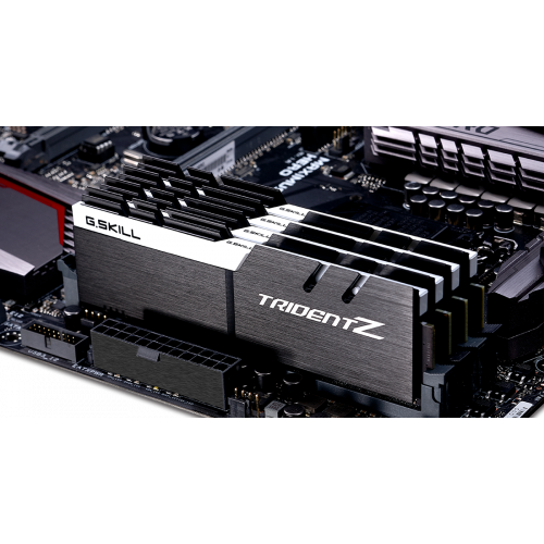 Фото ОЗУ G.Skill DDR4 32GB (2x16GB) 3600Mhz Trident Z (F4-3600C17D-32GTZKW) Black/White