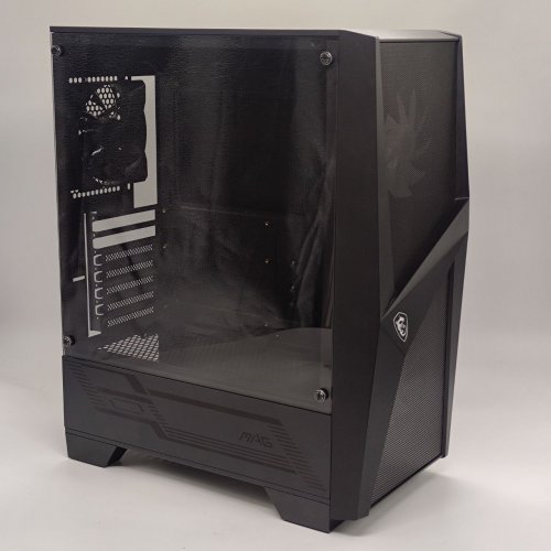 Корпус MSI MAG Forge 100M без БП Black (Восстановлено продавцом, 823619) купить в Украине: Киев, Днепр, Харьков, Одесса  | Проверка совместимости, низкая цена, отзывы, характеристики от TELEMART фото