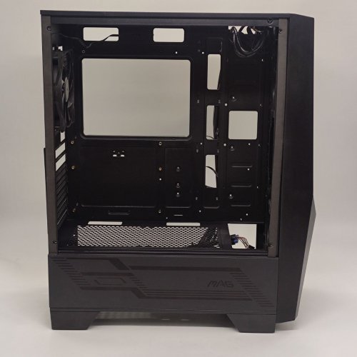 Корпус MSI MAG Forge 100M без БП Black (Восстановлено продавцом, 823619) купить в Украине: Киев, Днепр, Харьков, Одесса  | Проверка совместимости, низкая цена, отзывы, характеристики от TELEMART фото