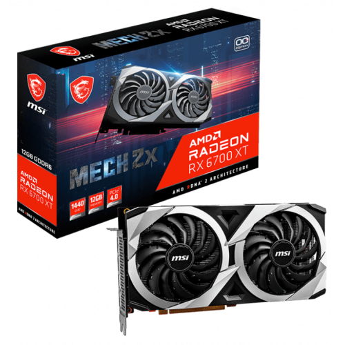 Відеокарта MSI Radeon RX 6700 XT MECH 2X OC 12288MB (RX 6700 XT MECH 2X 12G OC) (Відновлено продавцем, 823629) купити в Україні: Київ, Львів, Хмельницький, Тернопіль | Перевірка сумісності, низька ціна, відгуки, характеристики від TELEMART фото