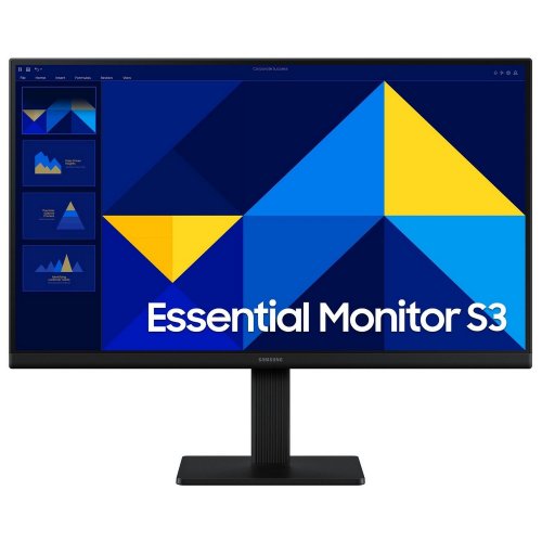 Монітор Samsung 22" Essential S3 S30GD (LS22D300GAIXUA) Black купити в Україні: Київ, Львів, Хмельницький, Тернопіль | Низька ціна, відгуки, характеристики від TELEMART фото