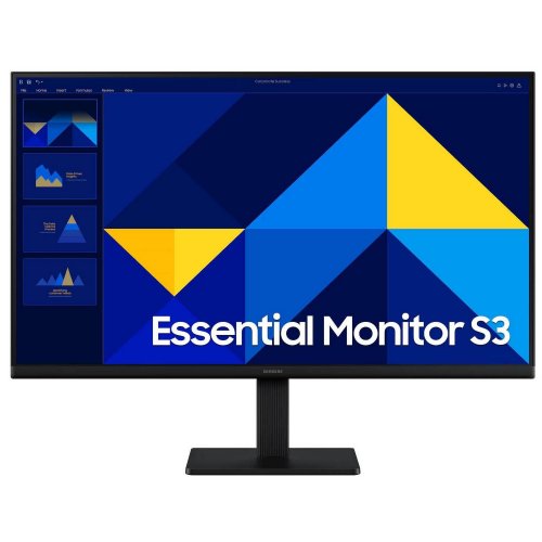 Монітор Samsung 27" Essential S3 S30GD (LS27D300GAIXUA) Black купити в Україні: Київ, Львів, Хмельницький, Тернопіль | Низька ціна, відгуки, характеристики від TELEMART фото