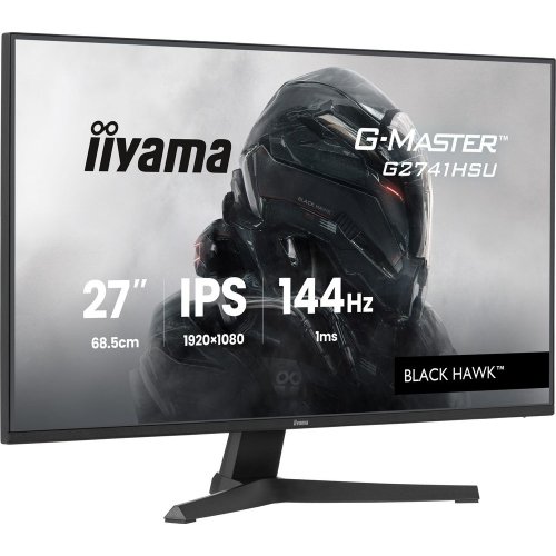 Монитор Iiyama 27" G-Master G2741HSU-B1 Black купить в Украине: Киев, Днепр, Харьков, Одесса  | Низкая цена, отзывы, характеристики от TELEMART фото