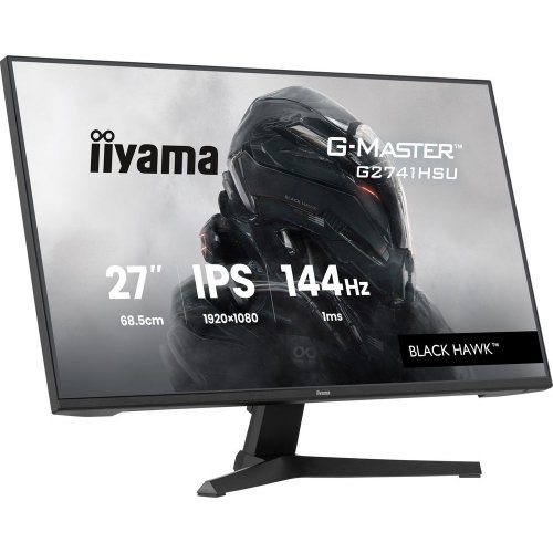 Монитор Iiyama 27" G-Master G2741HSU-B1 Black купить в Украине: Киев, Днепр, Харьков, Одесса  | Низкая цена, отзывы, характеристики от TELEMART фото