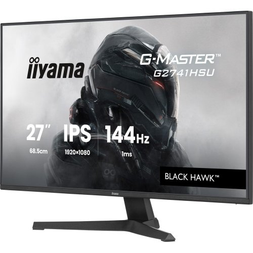 Монитор Iiyama 27" G-Master G2741HSU-B1 Black купить в Украине: Киев, Днепр, Харьков, Одесса  | Низкая цена, отзывы, характеристики от TELEMART фото