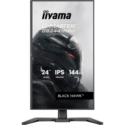 Монитор Iiyama 23.8" G-Master GB2441HSU-B1 Black купить в Украине: Киев, Днепр, Харьков, Одесса  | Низкая цена, отзывы, характеристики от TELEMART фото
