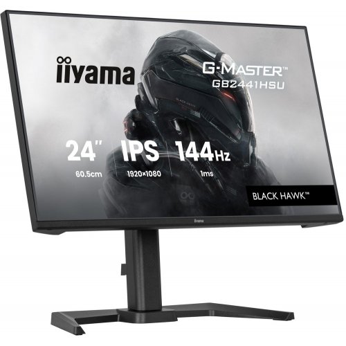 Монитор Iiyama 23.8" G-Master GB2441HSU-B1 Black купить в Украине: Киев, Днепр, Харьков, Одесса  | Низкая цена, отзывы, характеристики от TELEMART фото