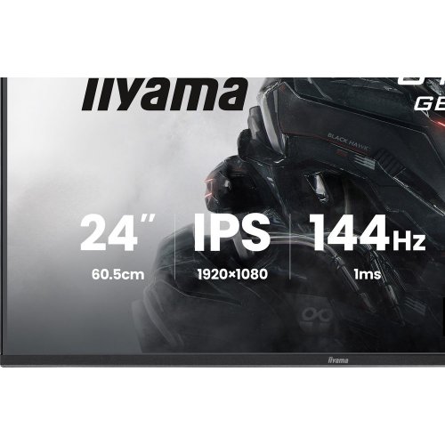 Монитор Iiyama 23.8" G-Master GB2441HSU-B1 Black купить в Украине: Киев, Днепр, Харьков, Одесса  | Низкая цена, отзывы, характеристики от TELEMART фото