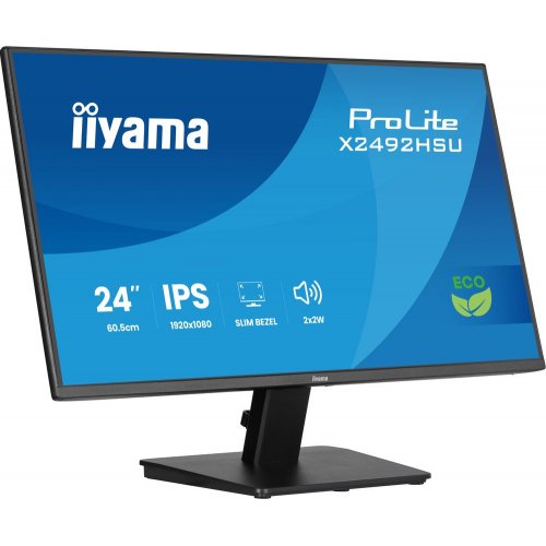 Монитор Iiyama 24" ProLite XB2492HSU-B1 Black купить в Украине: Киев, Днепр, Харьков, Одесса  | Низкая цена, отзывы, характеристики от TELEMART фото