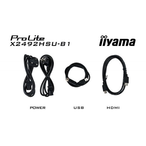 Монитор Iiyama 24" ProLite XB2492HSU-B1 Black купить в Украине: Киев, Днепр, Харьков, Одесса  | Низкая цена, отзывы, характеристики от TELEMART фото