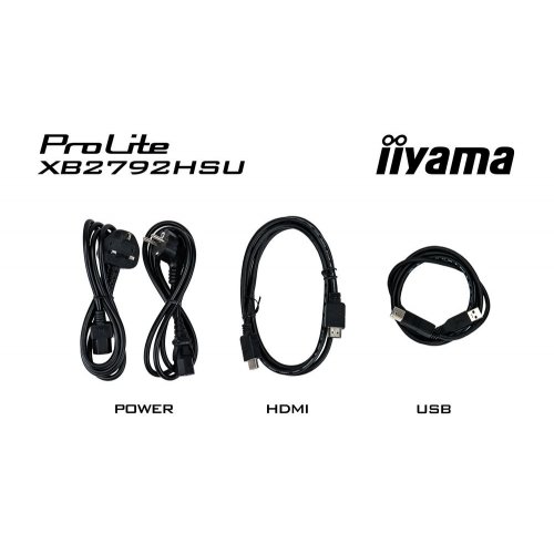 Монитор Iiyama 27" ProLite XB2792HSU-B1 Black купить в Украине: Киев, Днепр, Харьков, Одесса  | Низкая цена, отзывы, характеристики от TELEMART фото