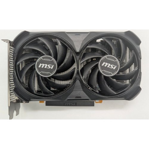 Відеокарта MSI GeForce RTX 4060 VENTUS 2X BLACK OC 8192MB (RTX 4060 VENTUS 2X BLACK 8G OC) (Відновлено продавцем, 823659) купити в Україні: Київ, Львів, Хмельницький, Тернопіль | Перевірка сумісності, низька ціна, відгуки, характеристики від TELEMART фото