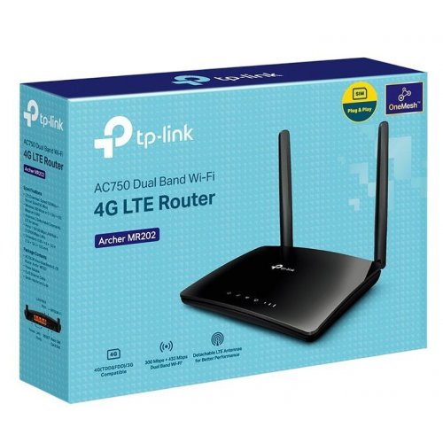 Wi-Fi роутер TP-LINK Archer MR202 купити в Україні: Київ, Львів, Хмельницький, Тернопіль | Низька ціна, відгуки, характеристики від TELEMART фото