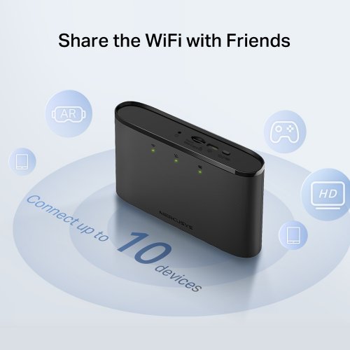 Wi-Fi роутер Mercusys MT110 купити в Україні: Київ, Львів, Хмельницький, Тернопіль | Низька ціна, відгуки, характеристики від TELEMART фото