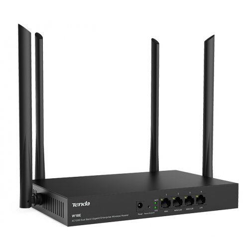 Wi-Fi роутер Tenda W18E купити в Україні: Київ, Львів, Хмельницький, Тернопіль | Низька ціна, відгуки, характеристики від TELEMART фото