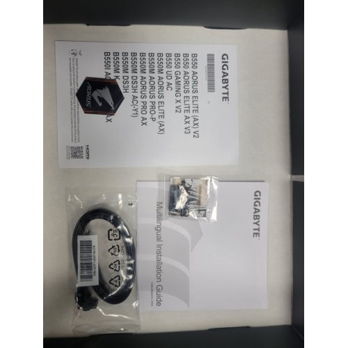 Уцінка материнська плата Gigabyte B550 AORUS ELITE V2 (sAM4, AMD B550) (Сліди використання, 823708) купити в Україні: Київ, Львів, Хмельницький, Тернопіль | Перевірка сумісності, низька ціна, відгуки, характеристики від TELEMART фото