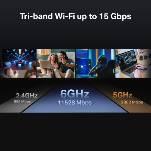 Wi-Fi роутер TP-LINK Archer BE700 купити в Україні | Telemart фото