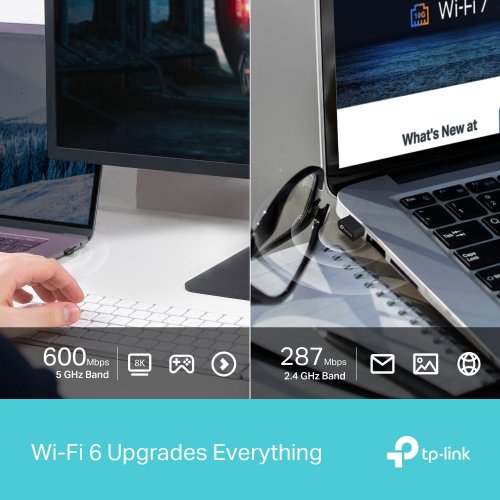 Wi-Fi адаптер TP-LINK Archer TX10UB Nano купить в Украине: Киев, Днепр, Харьков, Одесса  | Низкая цена, отзывы, характеристики от TELEMART фото