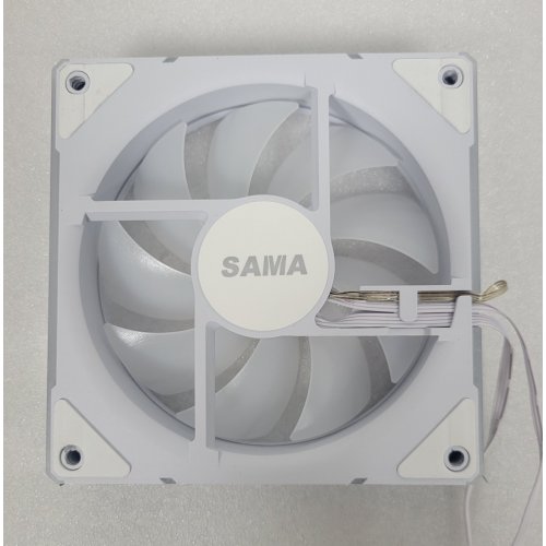 Уценка кулер для корпуса SAMA YF1203I ARGB Reverse White (Следы использования, 823810) купить в Украине: Киев, Днепр, Харьков, Одесса  | Проверка совместимости, низкая цена, отзывы, характеристики от TELEMART фото