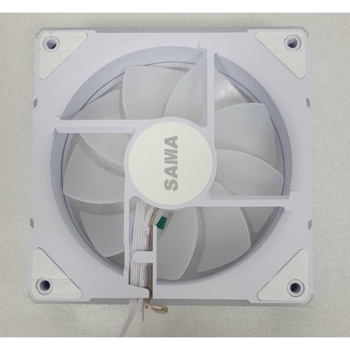 Уценка кулер для корпуса SAMA YF1203I ARGB White (Следы использования, 823814) купить в Украине: Киев, Днепр, Харьков, Одесса  | Проверка совместимости, низкая цена, отзывы, характеристики от TELEMART фото