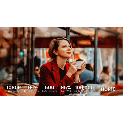 Проєктор BenQ GV32 (9H.R0K77.59E) купити в Україні: Київ, Львів, Хмельницький, Тернопіль | Низька ціна, відгуки, характеристики від TELEMART фото