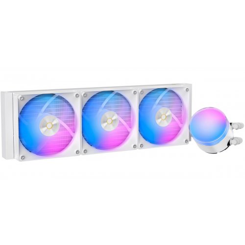 Готовая СВО Ocypus Delta L36 ARGB V2 (DELTA-L36-WH3AAWNN02X-GL) White купить в Украине: Киев, Днепр, Харьков, Одесса  | Проверка совместимости, низкая цена, отзывы, характеристики от TELEMART фото