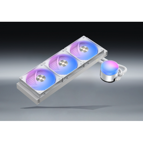 Готовая СВО Ocypus Delta L36 ARGB V2 (DELTA-L36-WH3AAWNN02X-GL) White купить в Украине: Киев, Днепр, Харьков, Одесса  | Проверка совместимости, низкая цена, отзывы, характеристики от TELEMART фото