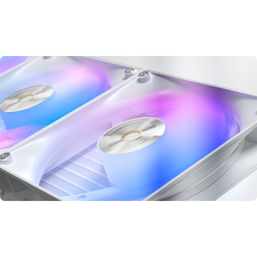 Готовая СВО Ocypus Delta L36 ARGB V2 (DELTA-L36-WH3AAWNN02X-GL) White купить в Украине: Киев, Днепр, Харьков, Одесса  | Проверка совместимости, низкая цена, отзывы, характеристики от TELEMART фото