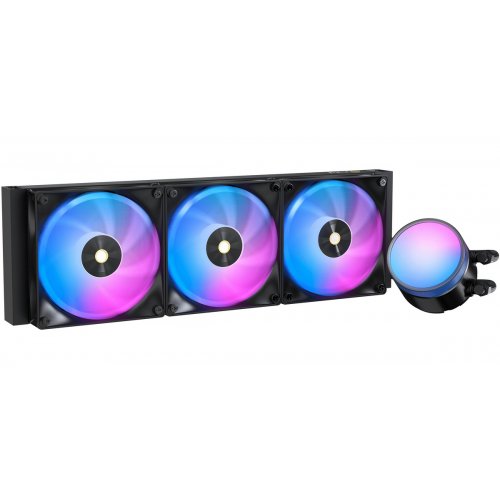 Готовая СВО Ocypus Delta L36 ARGB V2 (DELTA-L36-BK3AAWNN02X-GL) Black купить в Украине: Киев, Днепр, Харьков, Одесса  | Проверка совместимости, низкая цена, отзывы, характеристики от TELEMART фото