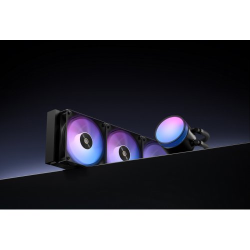 Готовая СВО Ocypus Delta L36 ARGB V2 (DELTA-L36-BK3AAWNN02X-GL) Black купить в Украине: Киев, Днепр, Харьков, Одесса  | Проверка совместимости, низкая цена, отзывы, характеристики от TELEMART фото