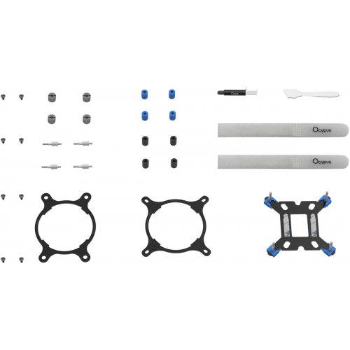 Готовая СВО Ocypus Delta L24 ARGB V2 (DELTA-L24-WH2AAWNN02X-GL) White купить в Украине: Киев, Днепр, Харьков, Одесса  | Проверка совместимости, низкая цена, отзывы, характеристики от TELEMART фото