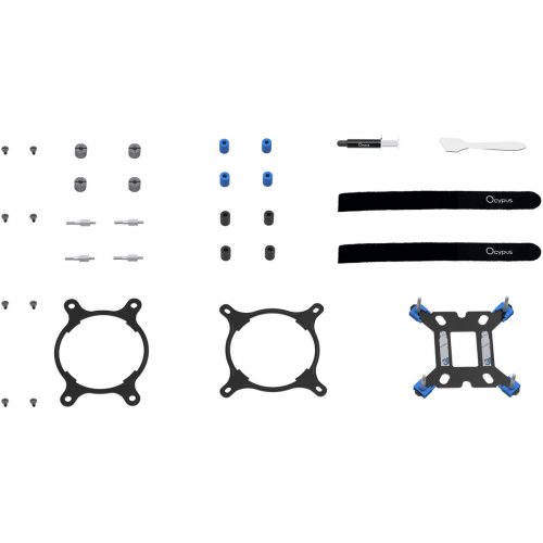 Готовая СВО Ocypus Delta L24 ARGB V2 (DELTA-L24-BK2AAWNN02X-GL) Black купить в Украине: Киев, Днепр, Харьков, Одесса  | Проверка совместимости, низкая цена, отзывы, характеристики от TELEMART фото