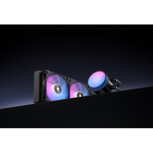 Готовая СВО Ocypus Delta L24 ARGB V2 (DELTA-L24-BK2AAWNN02X-GL) Black купить в Украине: Киев, Днепр, Харьков, Одесса  | Проверка совместимости, низкая цена, отзывы, характеристики от TELEMART фото