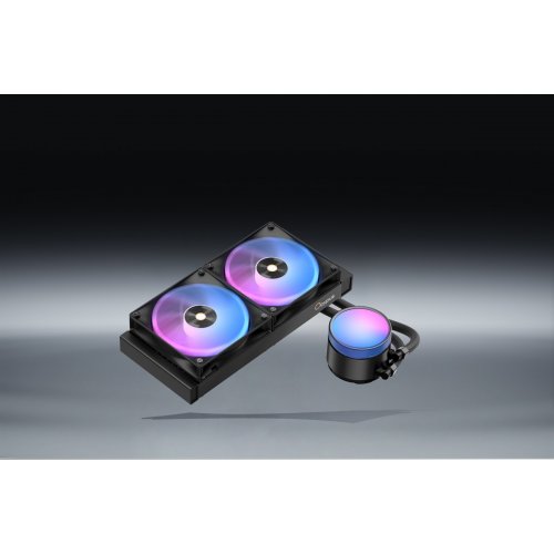 Готовая СВО Ocypus Delta L24 ARGB V2 (DELTA-L24-BK2AAWNN02X-GL) Black купить в Украине: Киев, Днепр, Харьков, Одесса  | Проверка совместимости, низкая цена, отзывы, характеристики от TELEMART фото