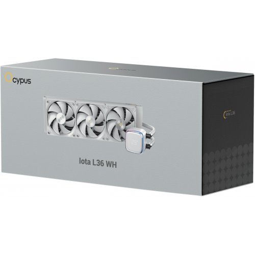 Готовая СВО Ocypus Iota L36 (IOTA-L36-WH3ANWNN00X-GL) White купить в Украине: Киев, Днепр, Харьков, Одесса  | Проверка совместимости, низкая цена, отзывы, характеристики от TELEMART фото