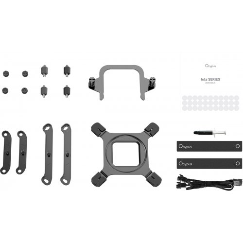 Готова СВО Ocypus Iota L36 (IOTA-L36-BK3ANWNN00X-GL) Black купити в Україні: Київ, Львів, Хмельницький, Тернопіль | Перевірка сумісності, низька ціна, відгуки, характеристики від TELEMART фото