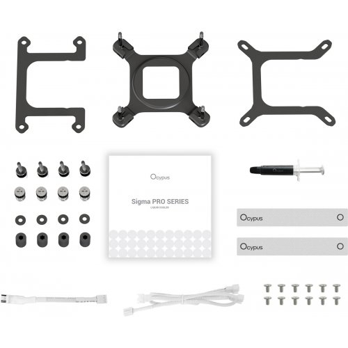Готовая СВО Ocypus Sigma L36 Pro (SIGMA-L36-WH3ANWL00P-GL) White купить в Украине: Киев, Днепр, Харьков, Одесса  | Проверка совместимости, низкая цена, отзывы, характеристики от TELEMART фото