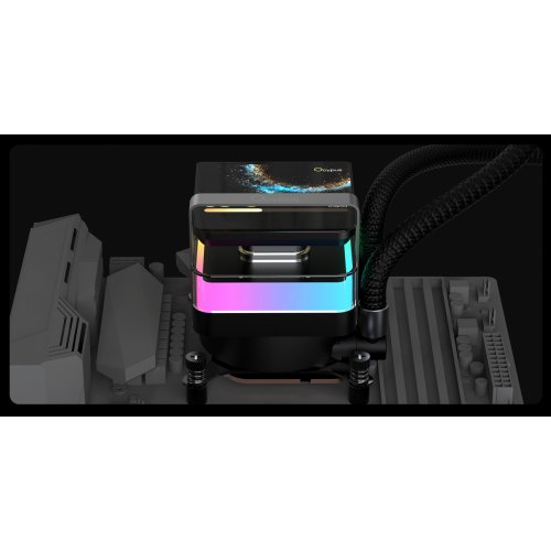 Готова СВО Ocypus Sigma L36 Pro (SIGMA-L36-BK3ANWL00P-GL) Black купити в Україні: Київ, Львів, Хмельницький, Тернопіль | Перевірка сумісності, низька ціна, відгуки, характеристики від TELEMART фото